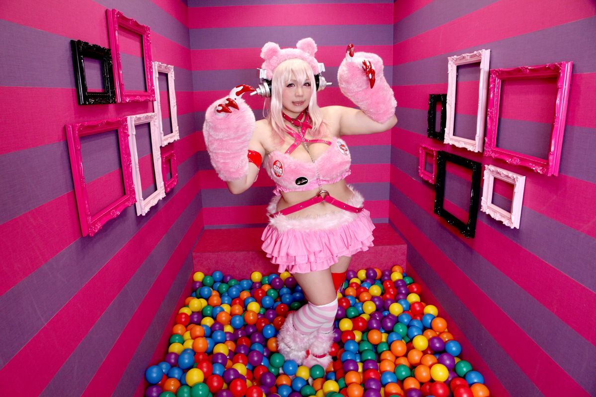 [Moonlight Butterfly (蝶月真綾)] Heart Bear (Super Sonico)