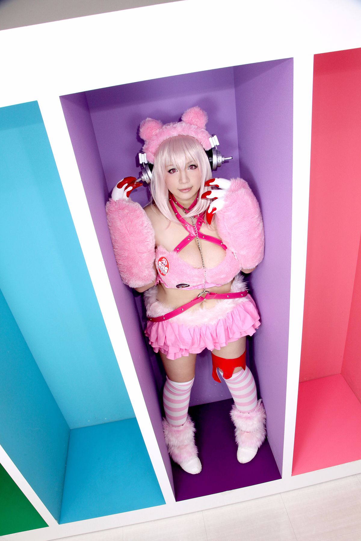 [Moonlight Butterfly (蝶月真綾)] Heart Bear (Super Sonico)