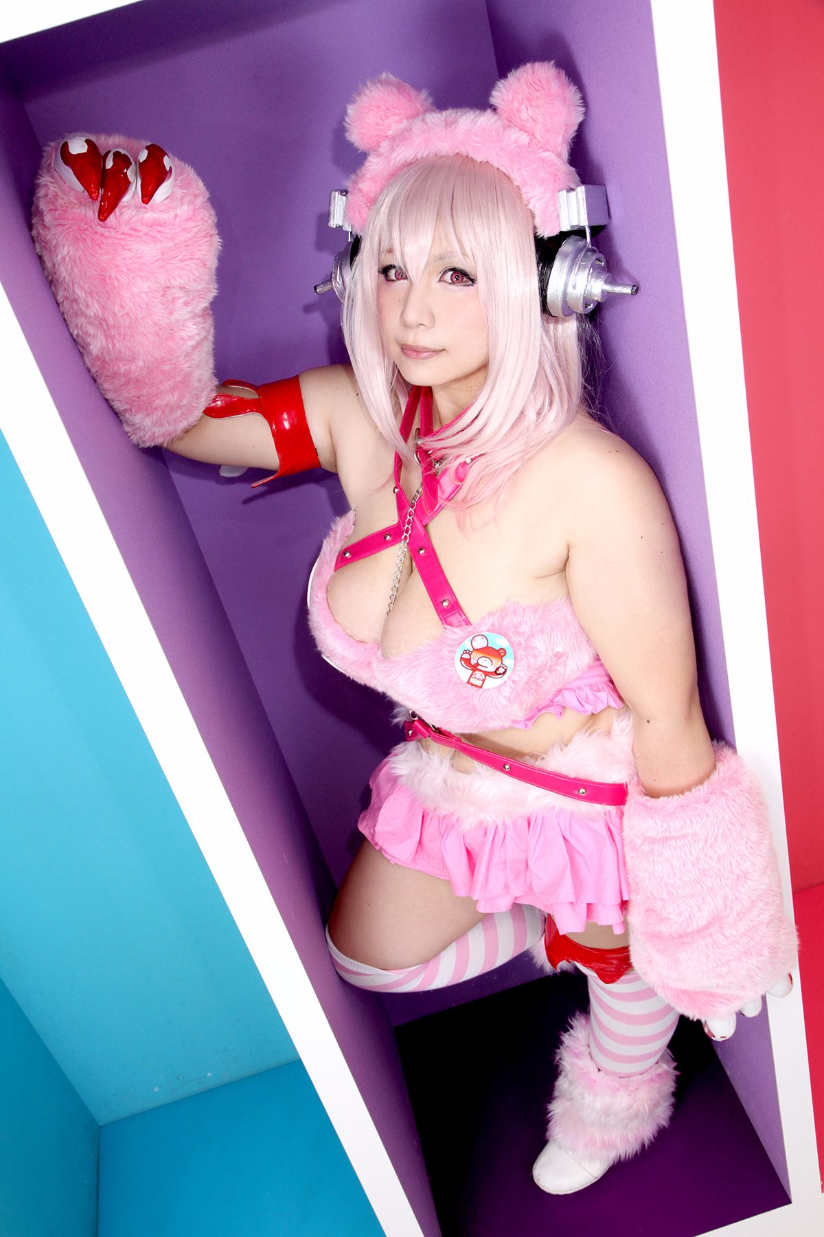 [Moonlight Butterfly (蝶月真綾)] Heart Bear (Super Sonico)
