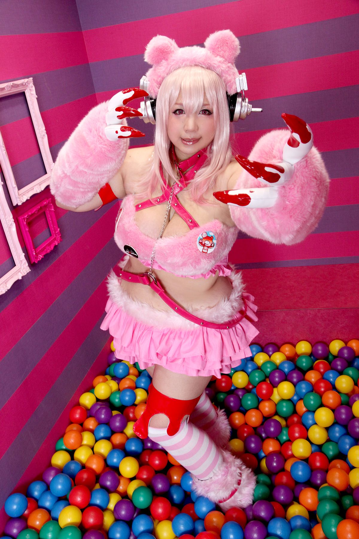 [Moonlight Butterfly (蝶月真綾)] Heart Bear (Super Sonico)