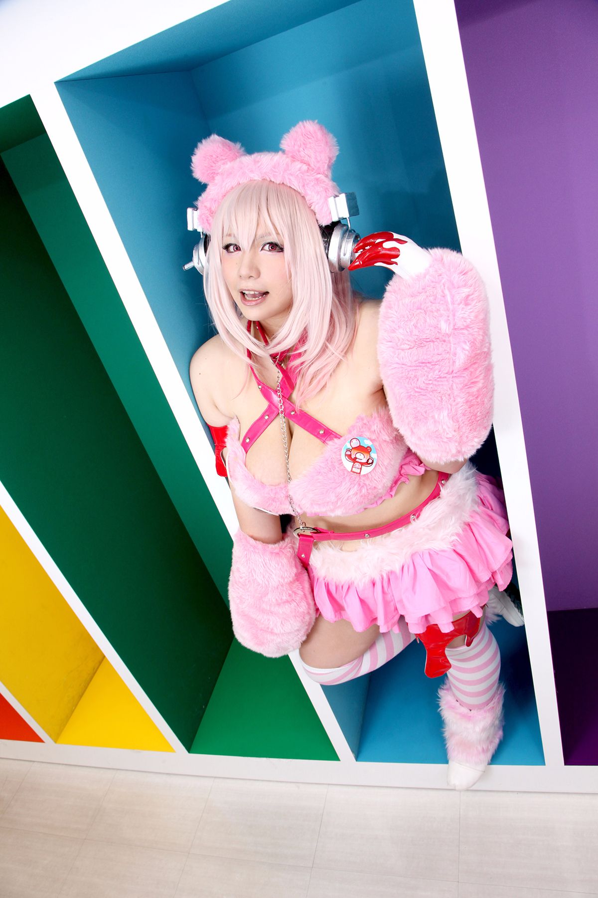 [Moonlight Butterfly (蝶月真綾)] Heart Bear (Super Sonico)