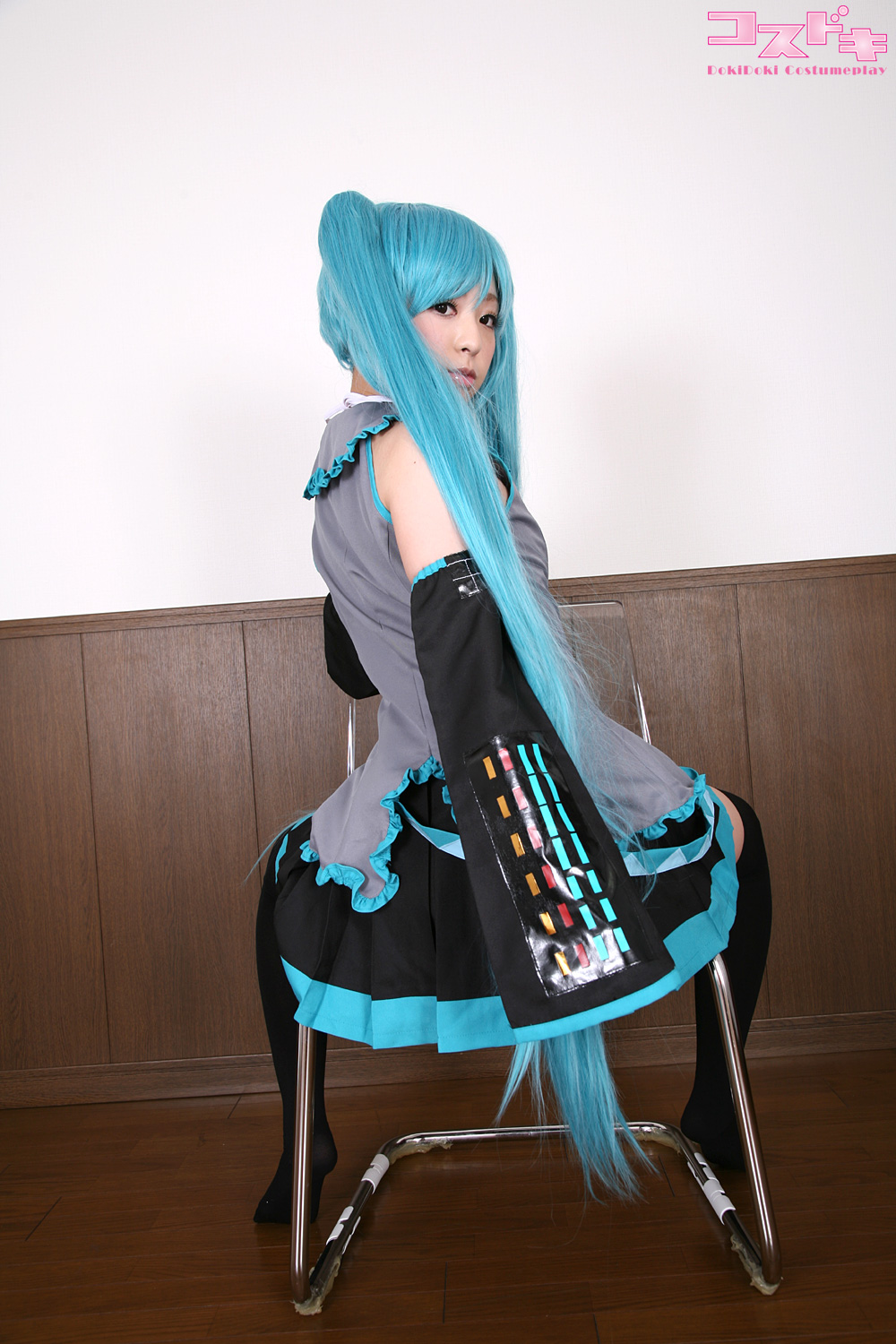 [Cosdoki] Vocloid - Hatsune Miku Cosplay của Asuka Honoka