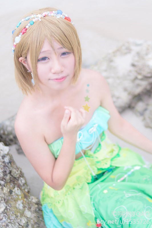 "Lovelive" Huayang Mermaid Awakening C o s p l a y