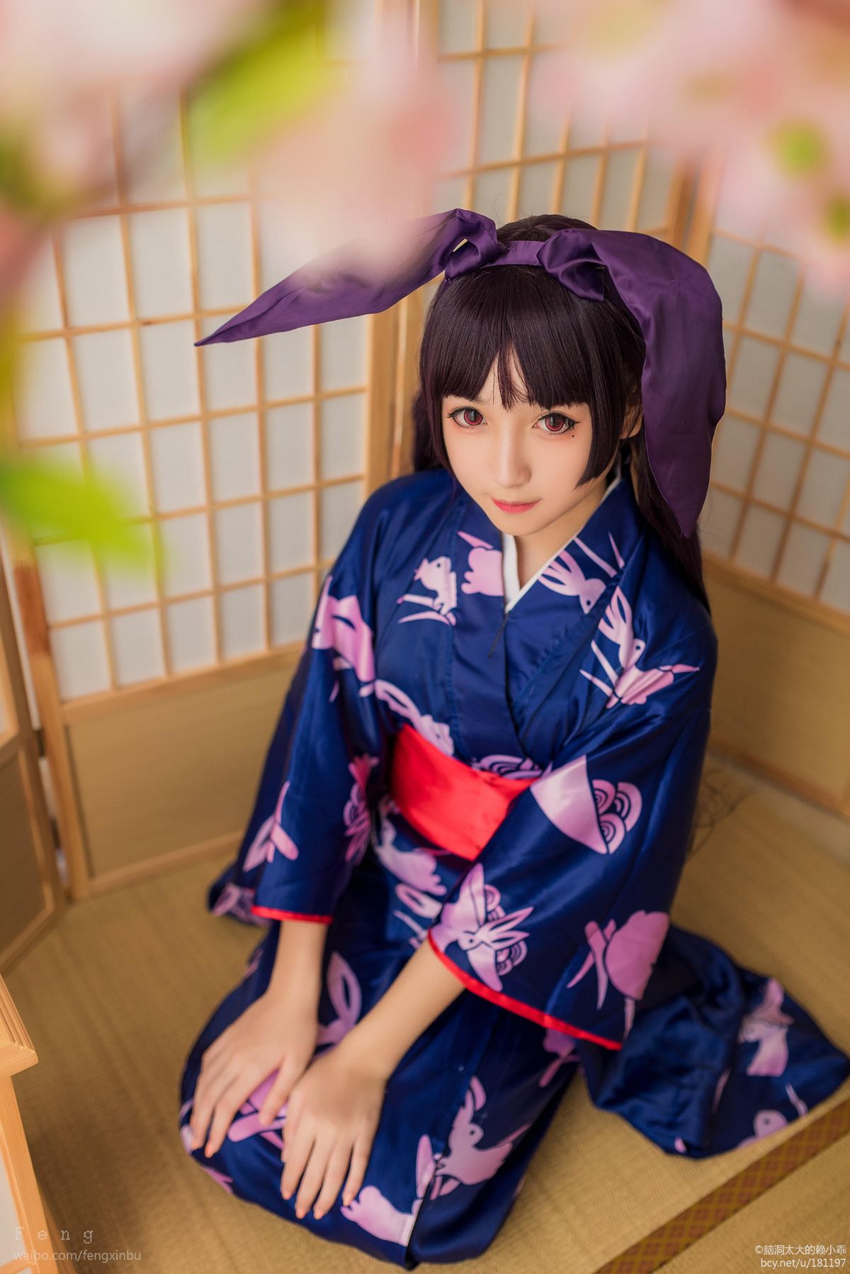 Bản cập nhật "em gái của tôi" thứ 5 của Liuli Rabbit Kimono ver c o s p l a y