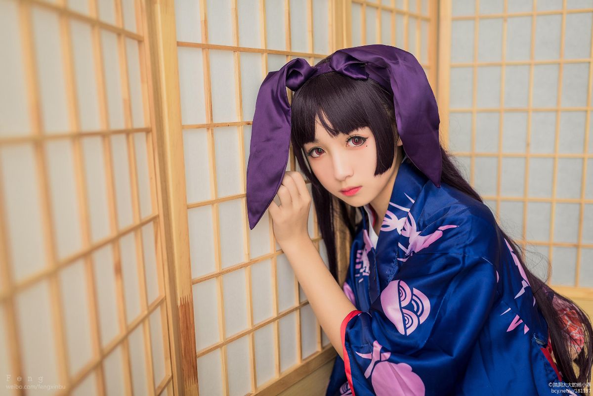 Bản cập nhật "em gái của tôi" thứ 5 của Liuli Rabbit Kimono ver c o s p l a y