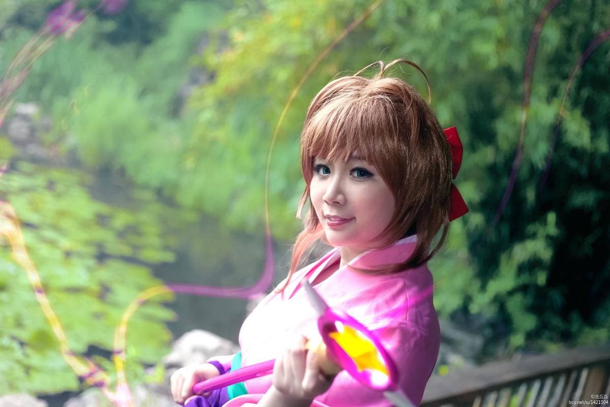 "Girl Magic Card Sakura" Sakura Kinomoto Dịch vụ sau đại học C O S P L A Y