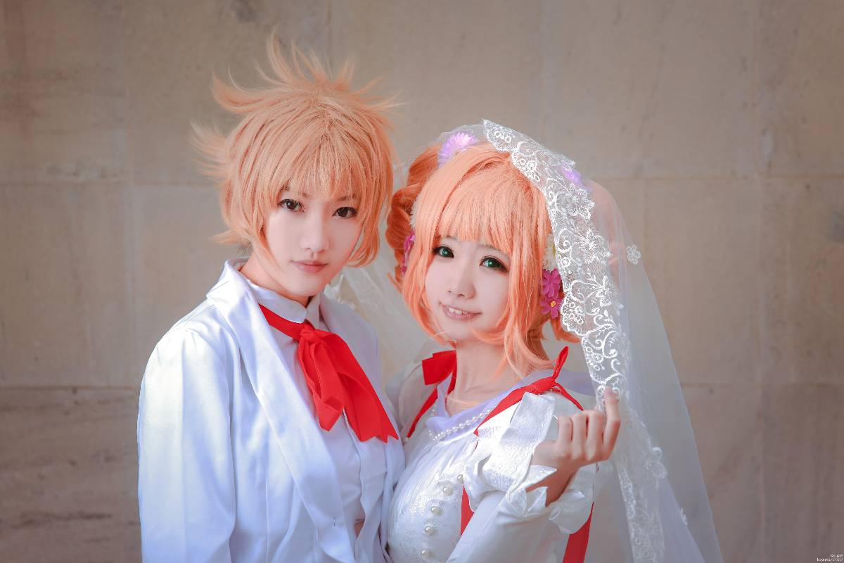 "Girl Magic Card cô gái Sakura" Sakura Wolf Wedding váy Ver C O S P L A Y