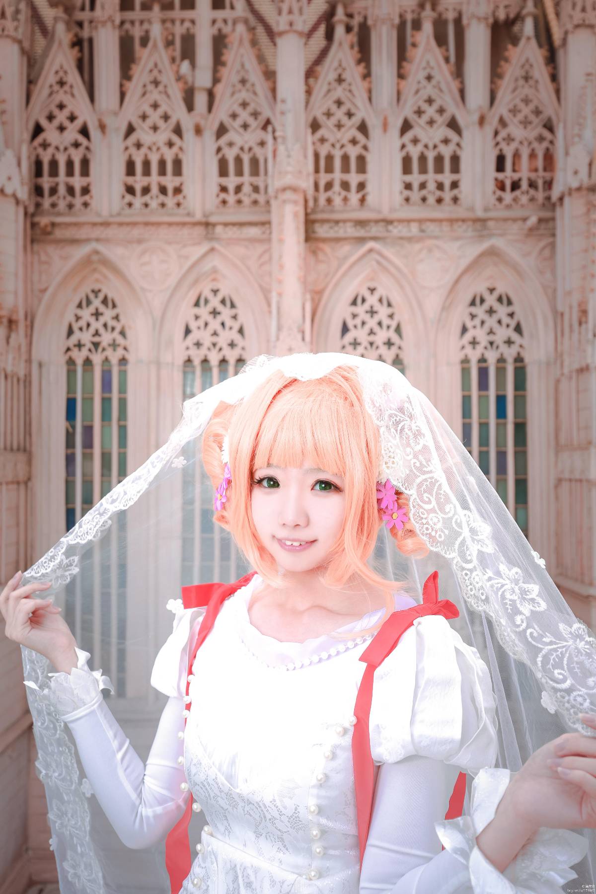 "Girl Magic Card cô gái Sakura" Sakura Wolf Wedding váy Ver C O S P L A Y