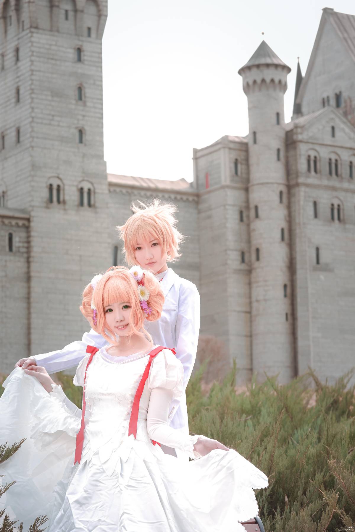 "Girl Magic Card cô gái Sakura" Sakura Wolf Wedding váy Ver C O S P L A Y