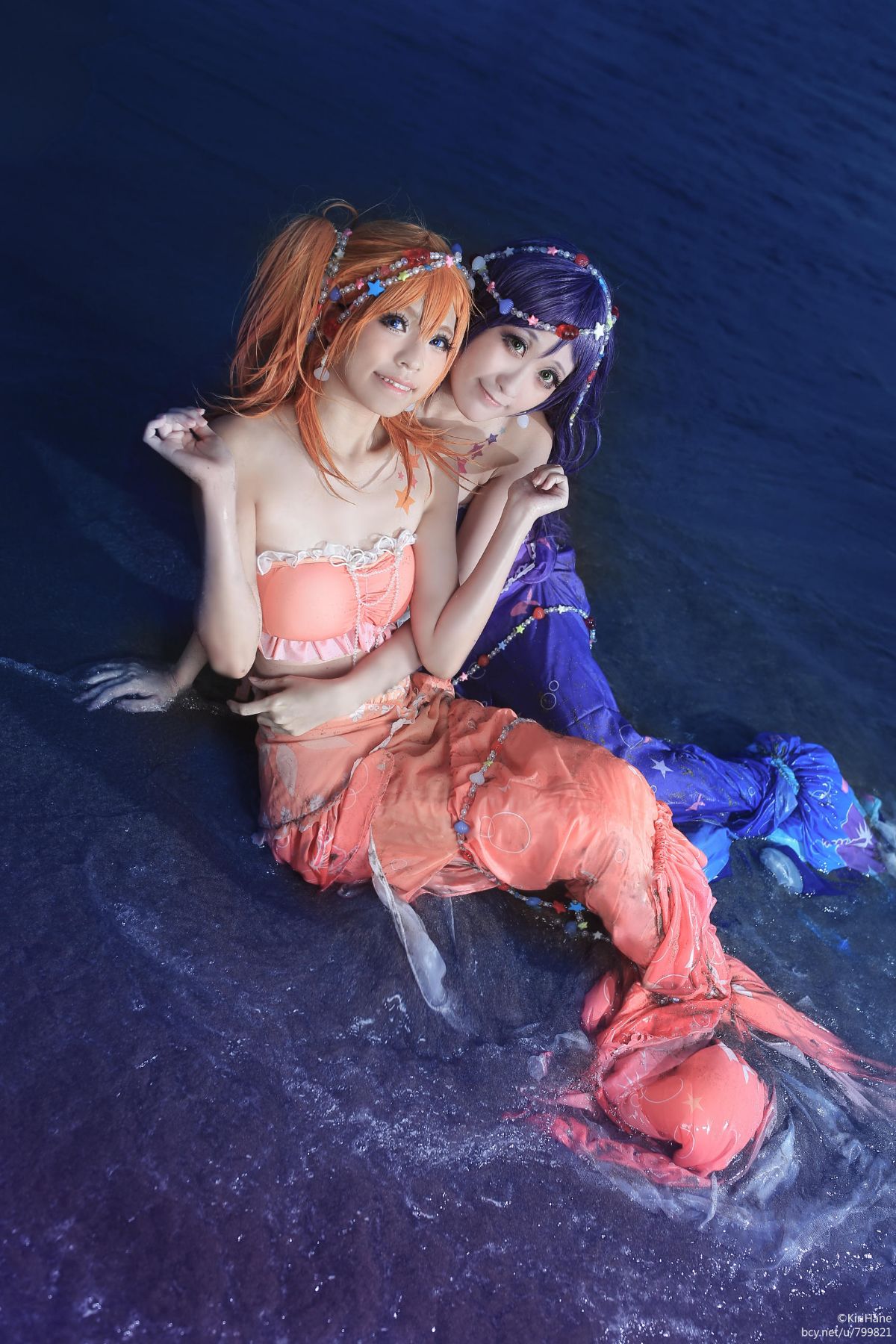 "Lovelive" Honoko Takasaka Mermaid Awakening C O S P L A Y