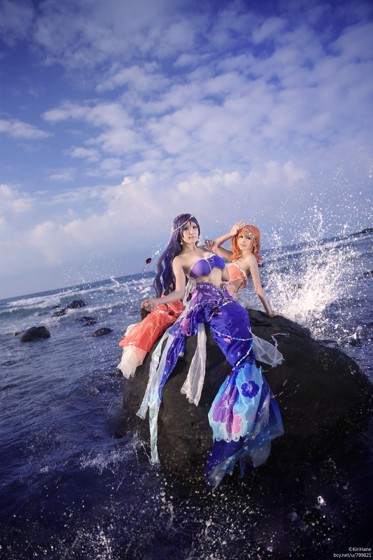 "Lovelive" Honoko Takasaka Mermaid Awakening C O S P L A Y