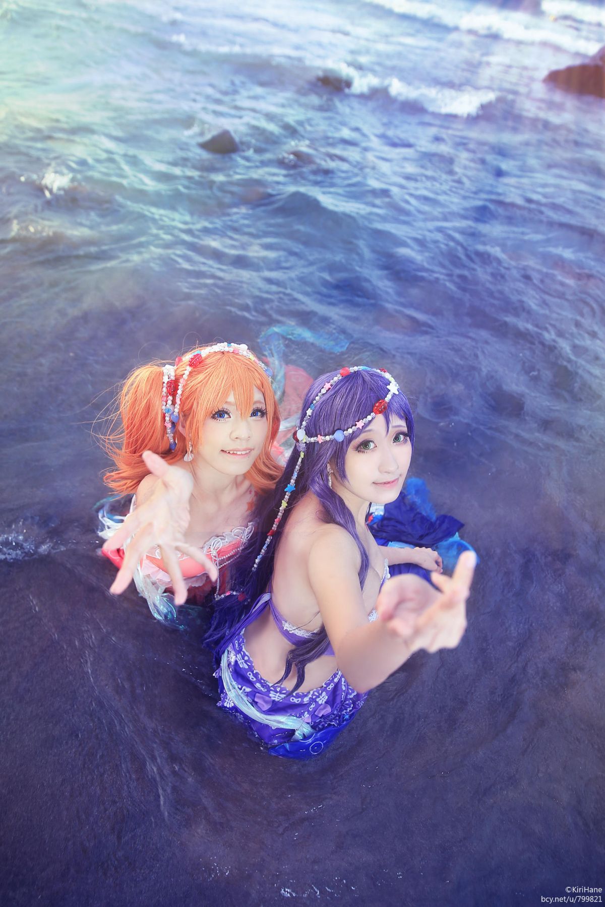 "Lovelive" Honoko Takasaka Mermaid Awakening C O S P L A Y
