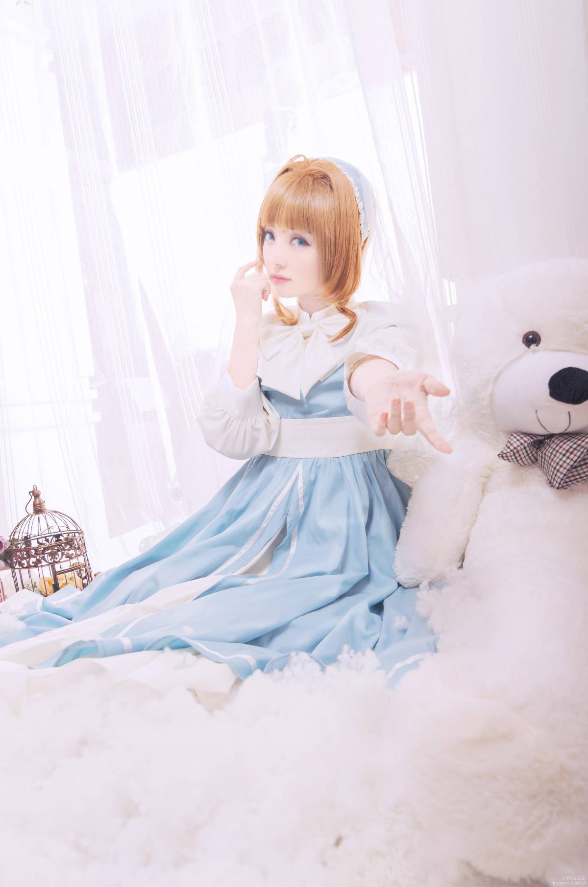 "Girl Magic Card Sakura" Kinomoto Sakura Doll Sakura C o S P L A Y