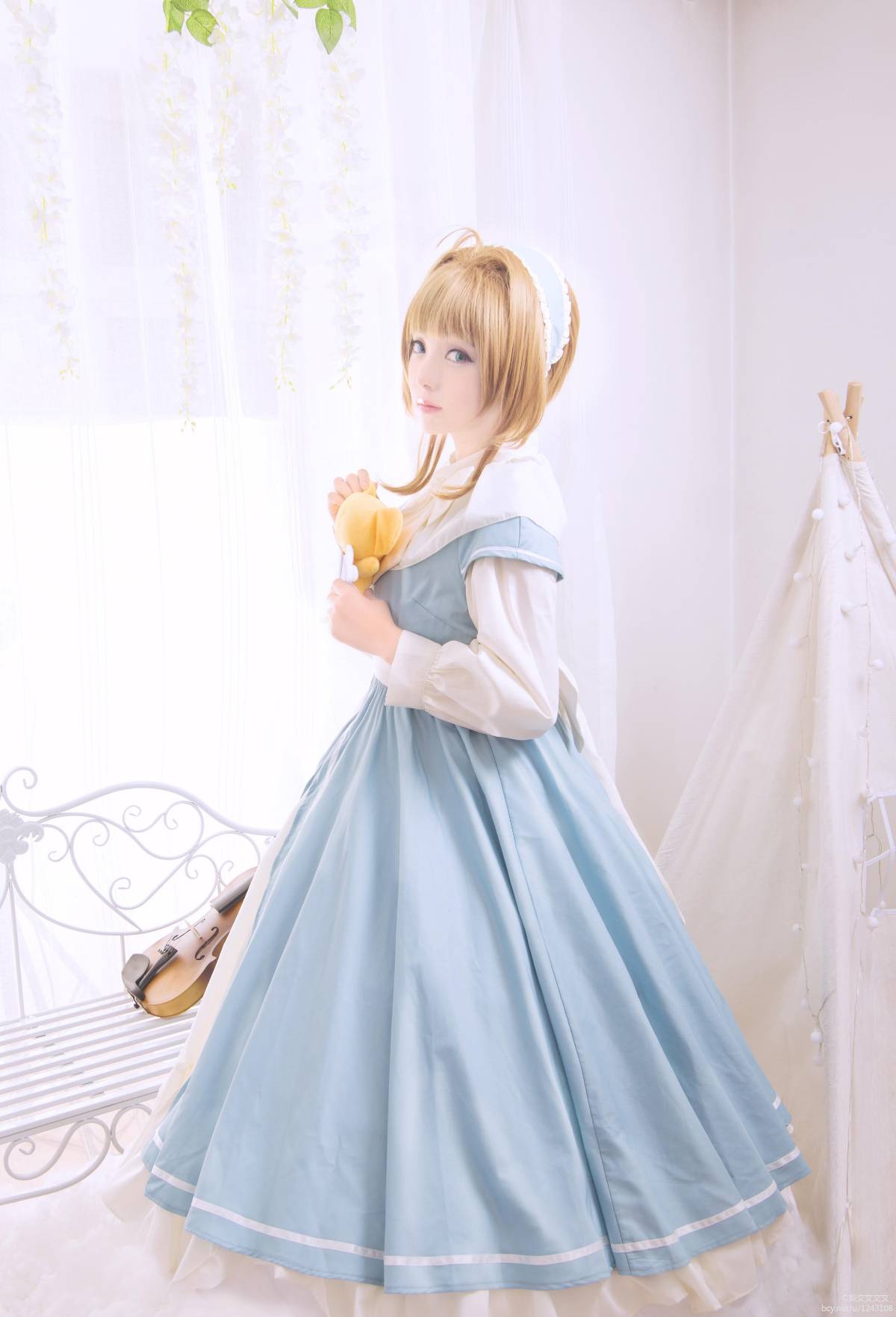 "Girl Magic Card Sakura" Kinomoto Sakura Doll Sakura C o S P L A Y