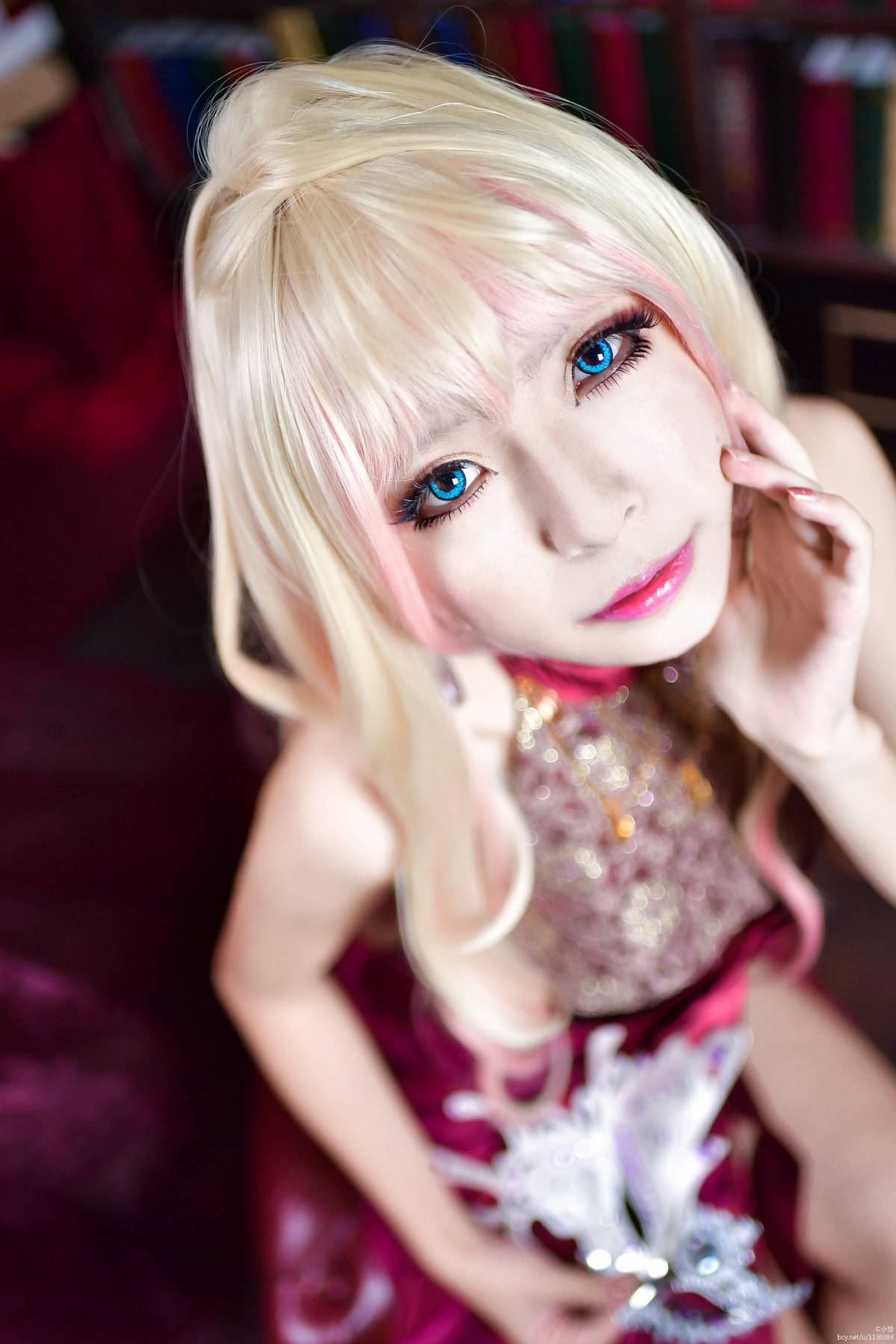 "Pháo đài Shirman f" Shirley Lu Diamond Crack Red Edition C O S P L A Y