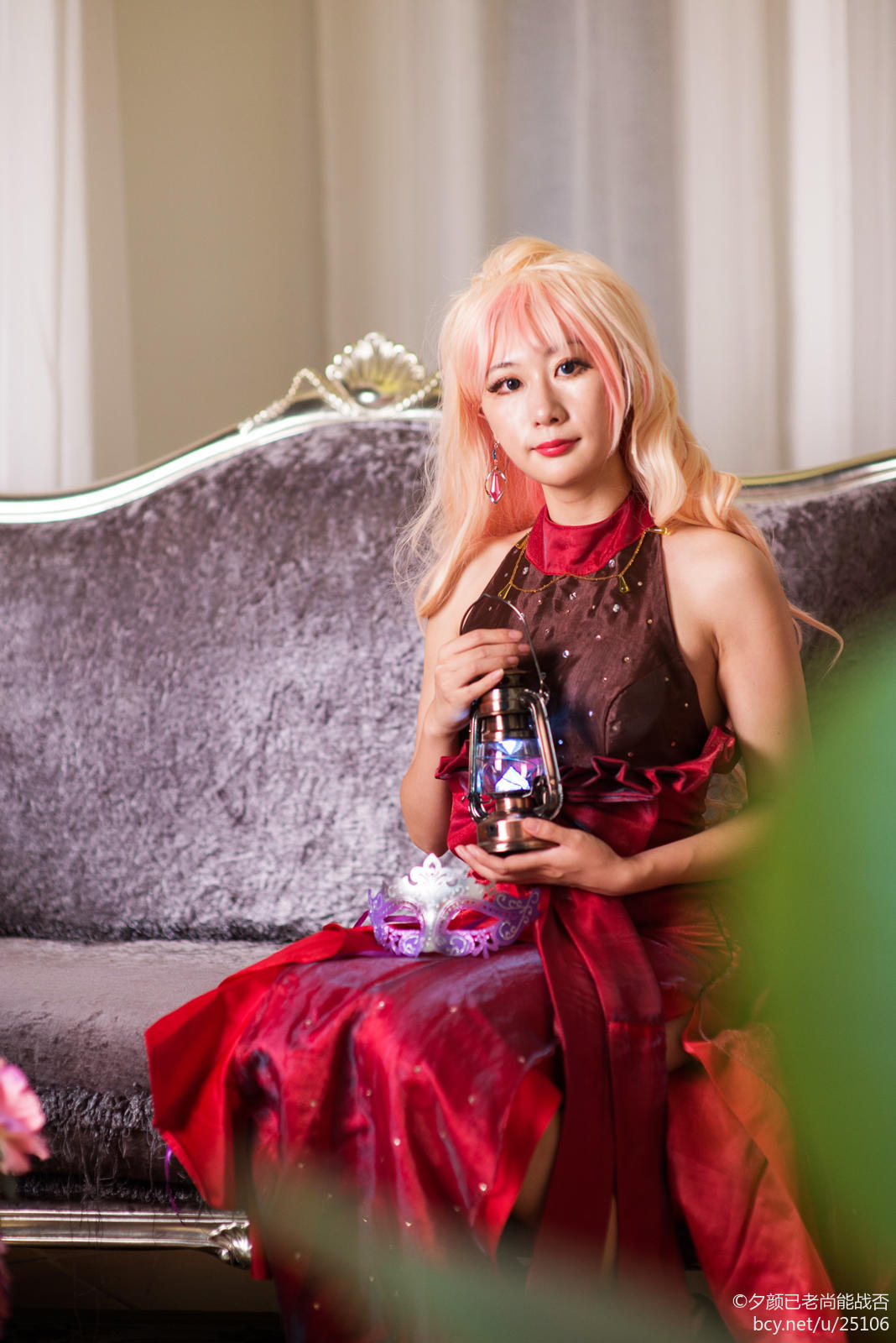 "Pháo đài Shirman f" Shirley Lu Diamond Crack Red Edition C O S P L A Y