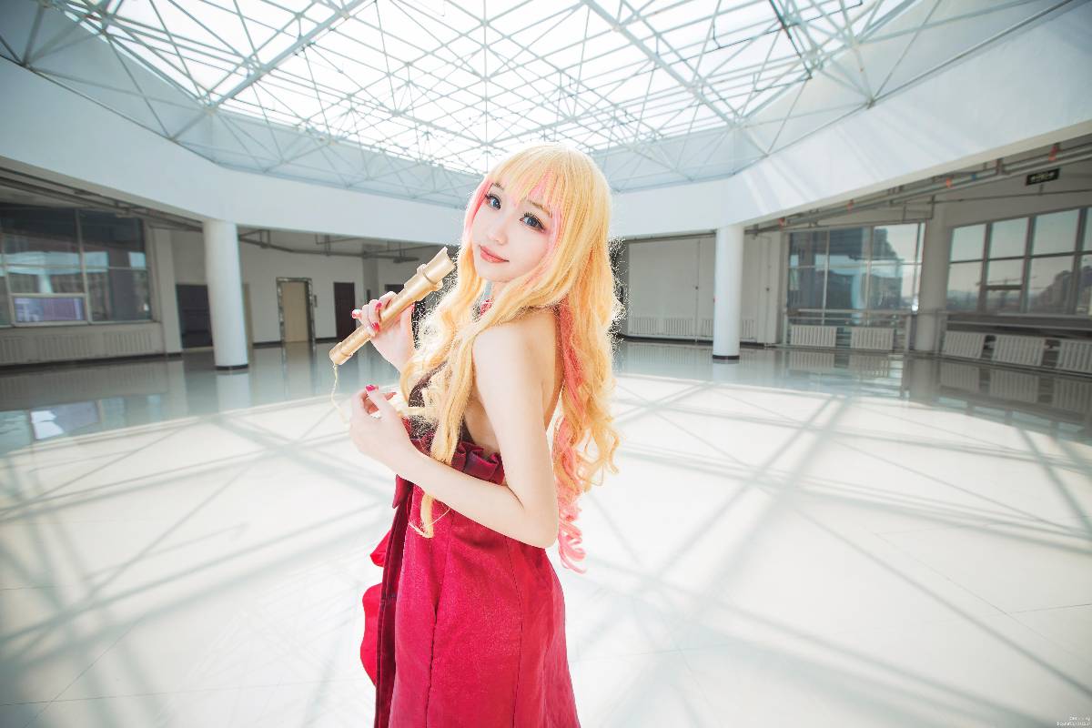 "Pháo đài Shirman f" Shirley Lu Diamond Crack Red Edition C O S P L A Y