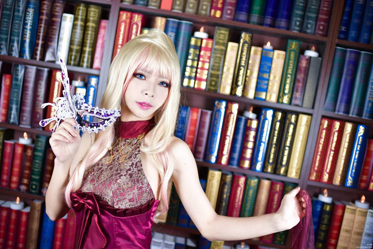 "Pháo đài Shirman f" Shirley Lu Diamond Crack Red Edition C O S P L A Y