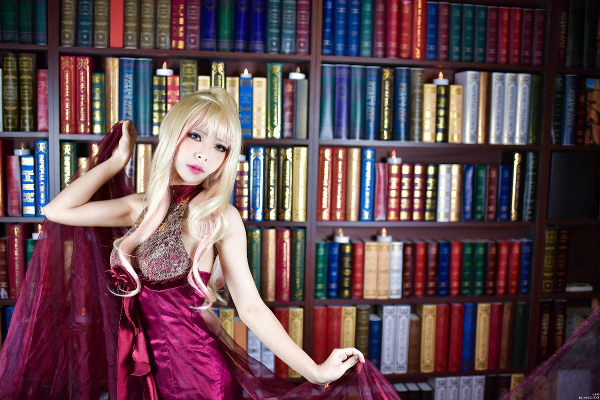 "Pháo đài Shirman f" Shirley Lu Diamond Crack Red Edition C O S P L A Y