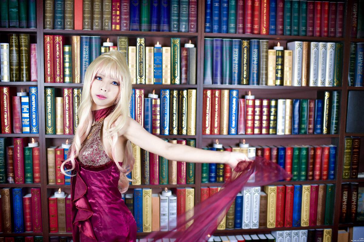 "Pháo đài Shirman f" Shirley Lu Diamond Crack Red Edition C O S P L A Y