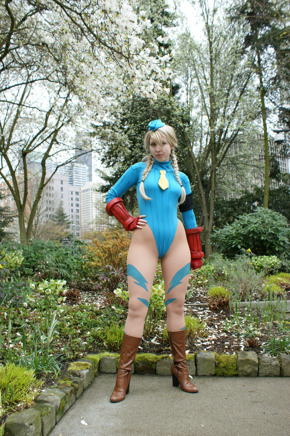 Street Fighter - Cosplay trắng Cammy của Ikuy