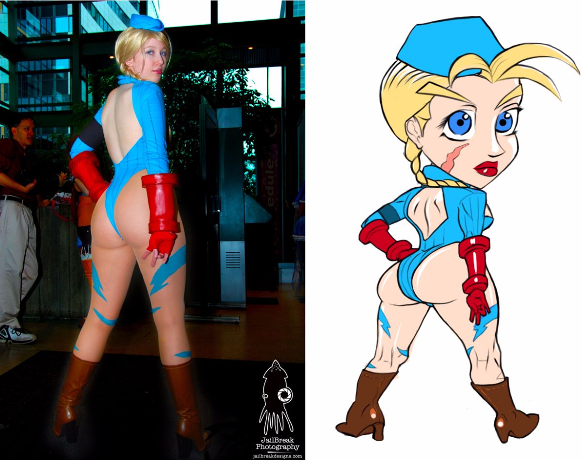 Street Fighter - Cosplay trắng Cammy của Ikuy