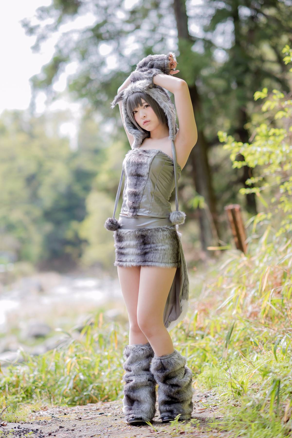 [Paw Paw Ayato] Yatozuki và Wolf (Mui xe nhỏ màu đỏ)