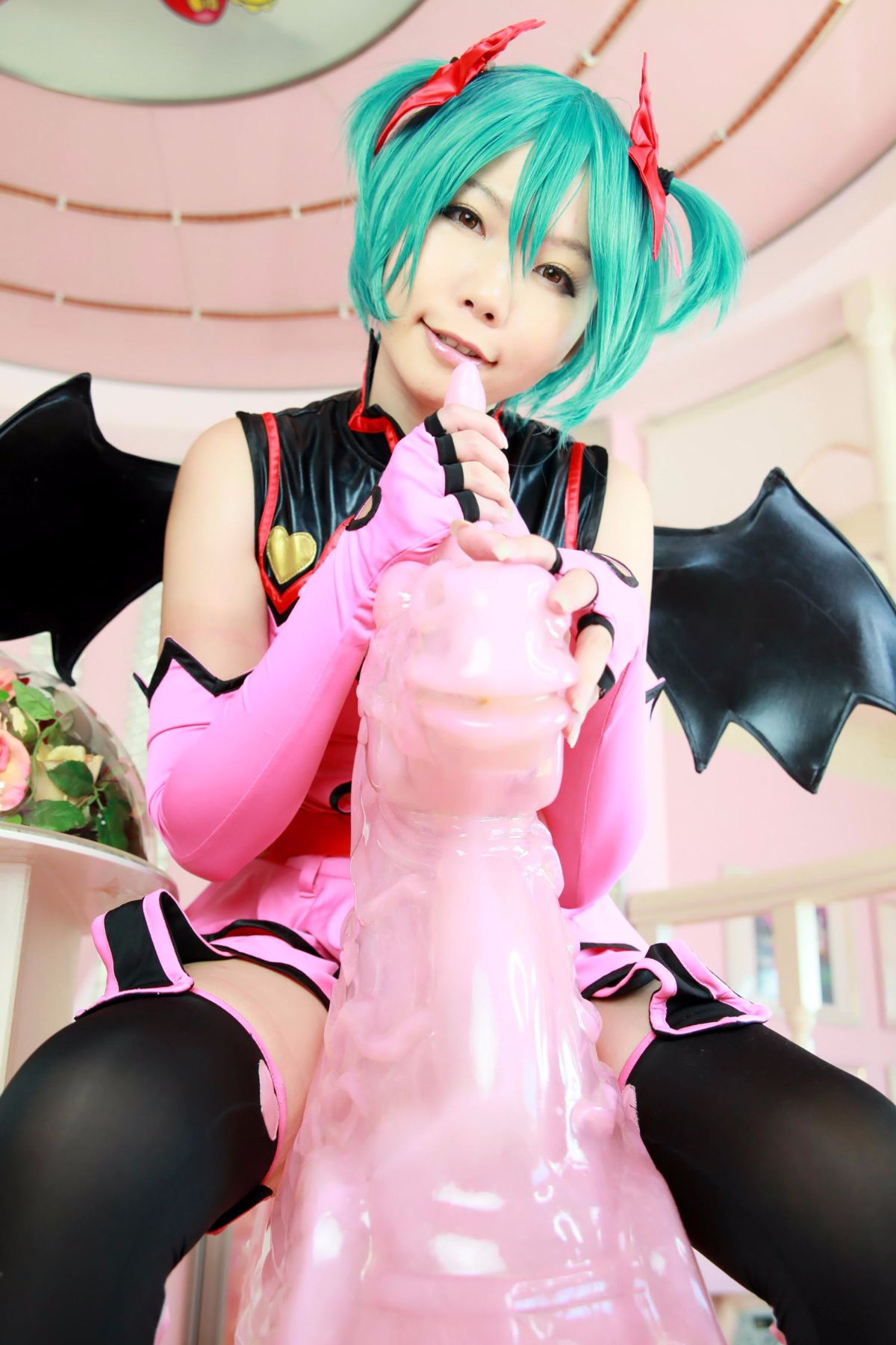 Vocaloid - Hatsune Miku Devil Cosplay của Higurashi Rin