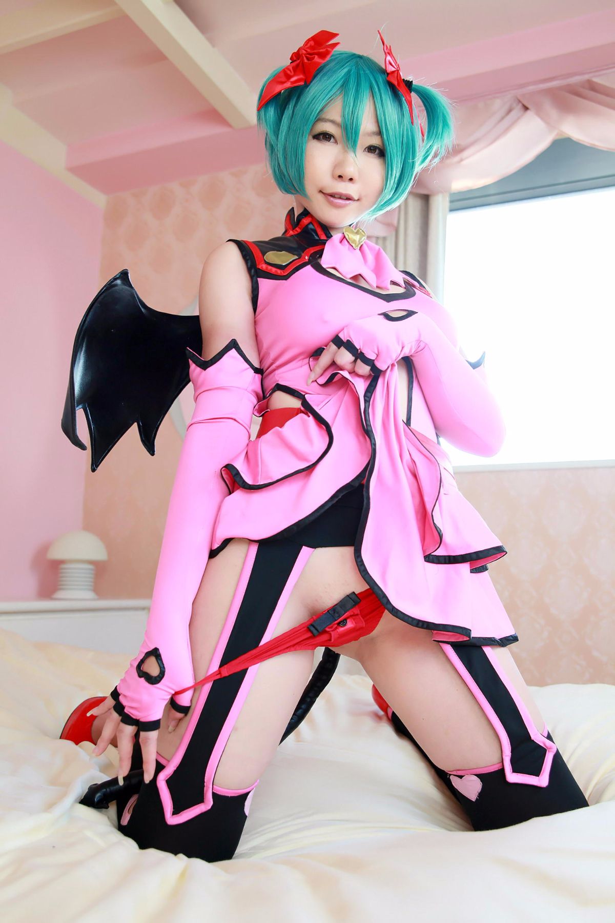 Vocaloid - Hatsune Miku Devil Cosplay của Higurashi Rin
