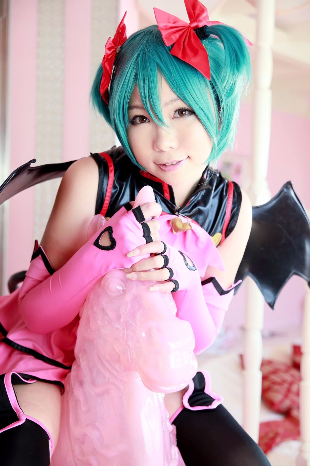 Vocaloid - Hatsune Miku Devil Cosplay của Higurashi Rin