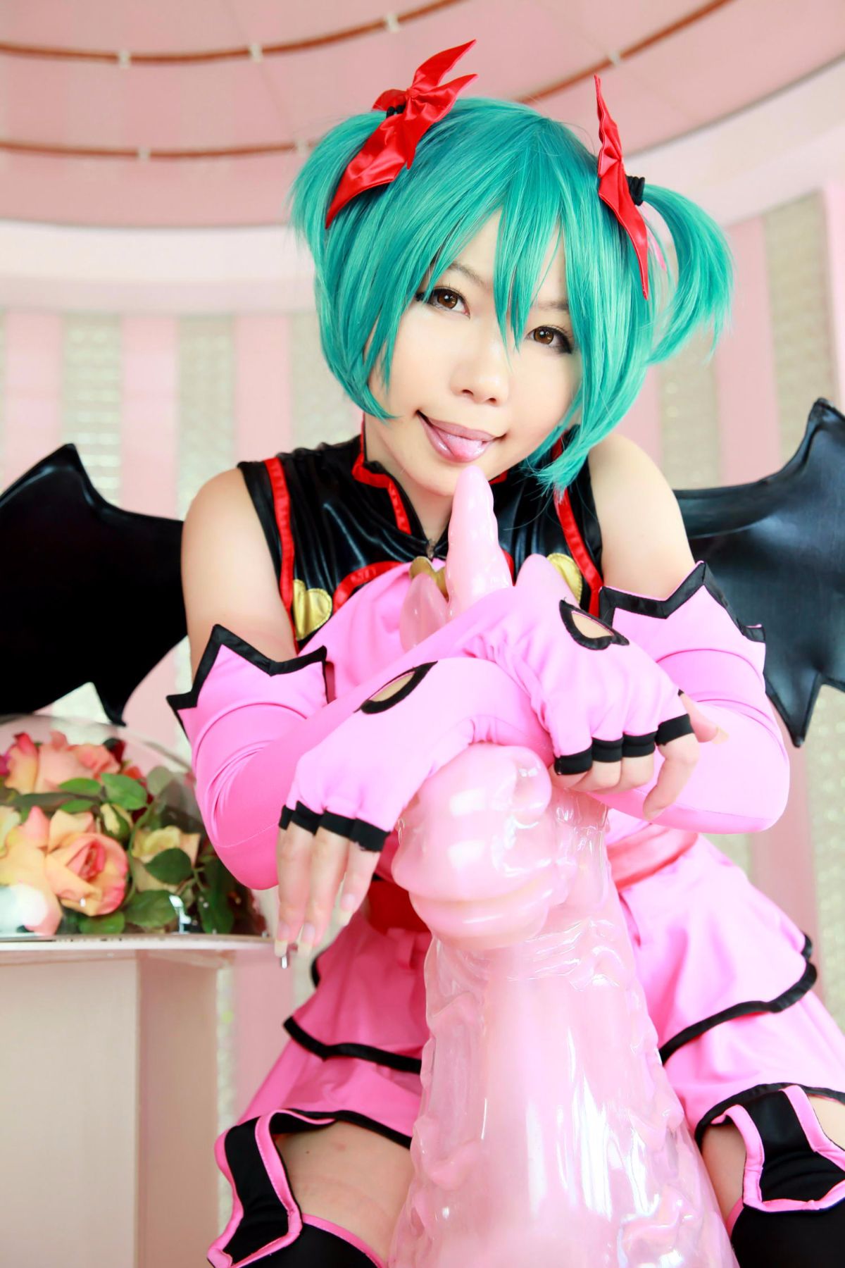 Vocaloid - Hatsune Miku Devil Cosplay của Higurashi Rin