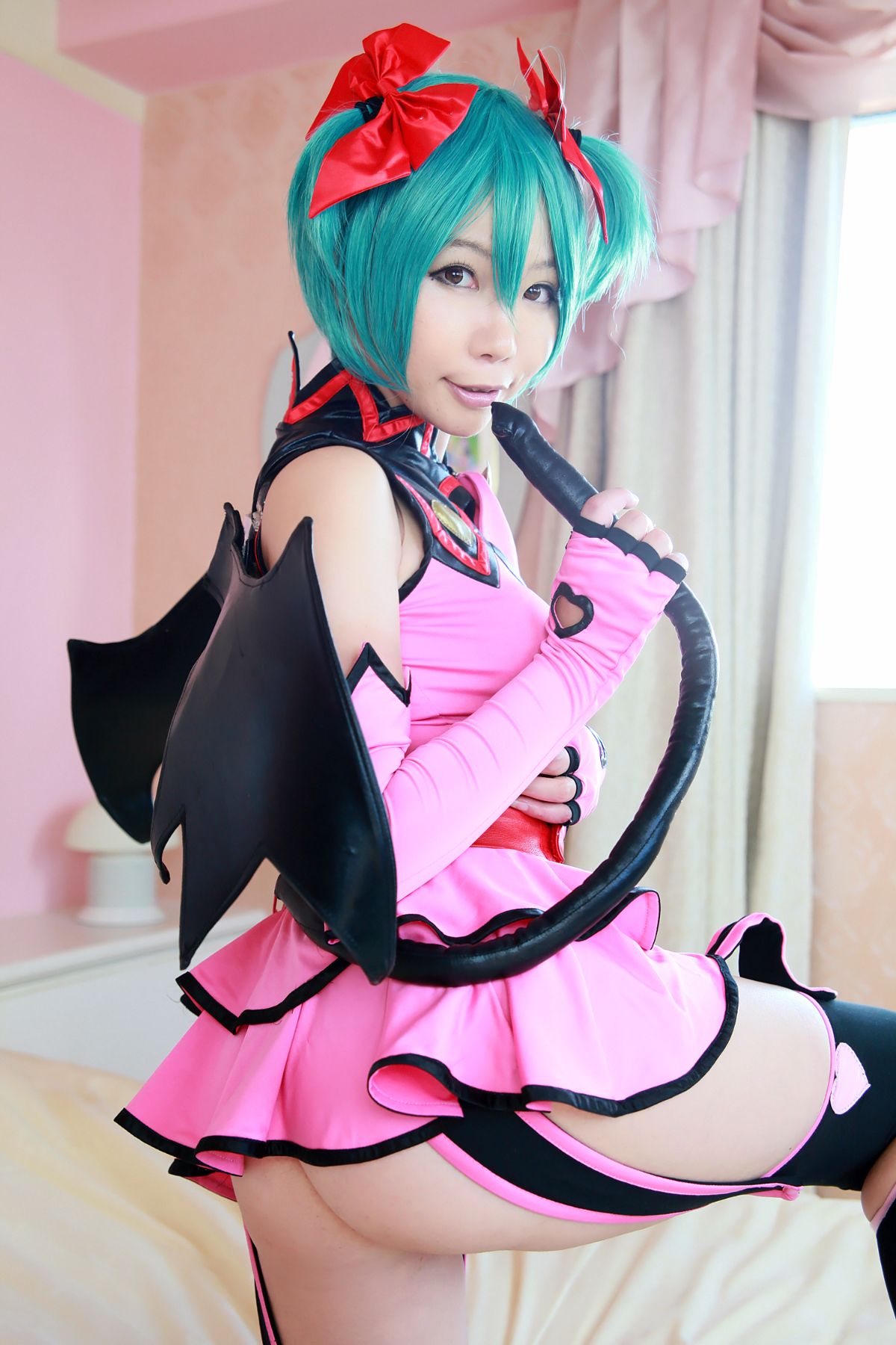 Vocaloid - Hatsune Miku Devil Cosplay của Higurashi Rin