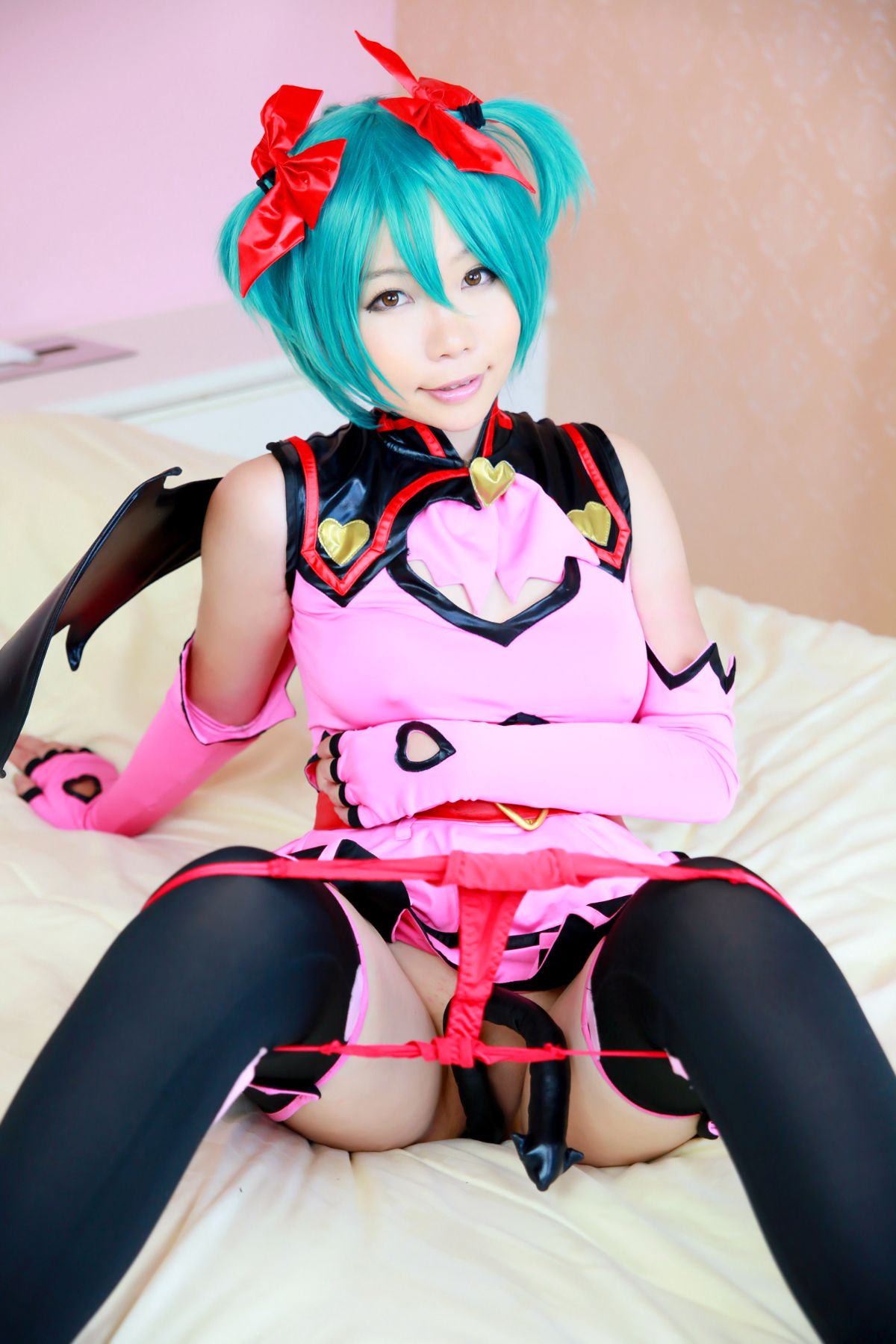 Vocaloid - Hatsune Miku Devil Cosplay của Higurashi Rin