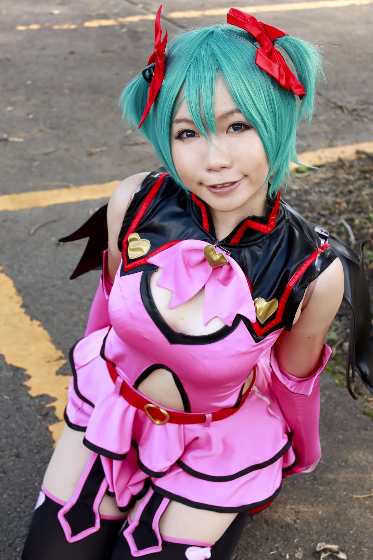 Vocaloid - Hatsune Miku Devil Cosplay của Higurashi Rin