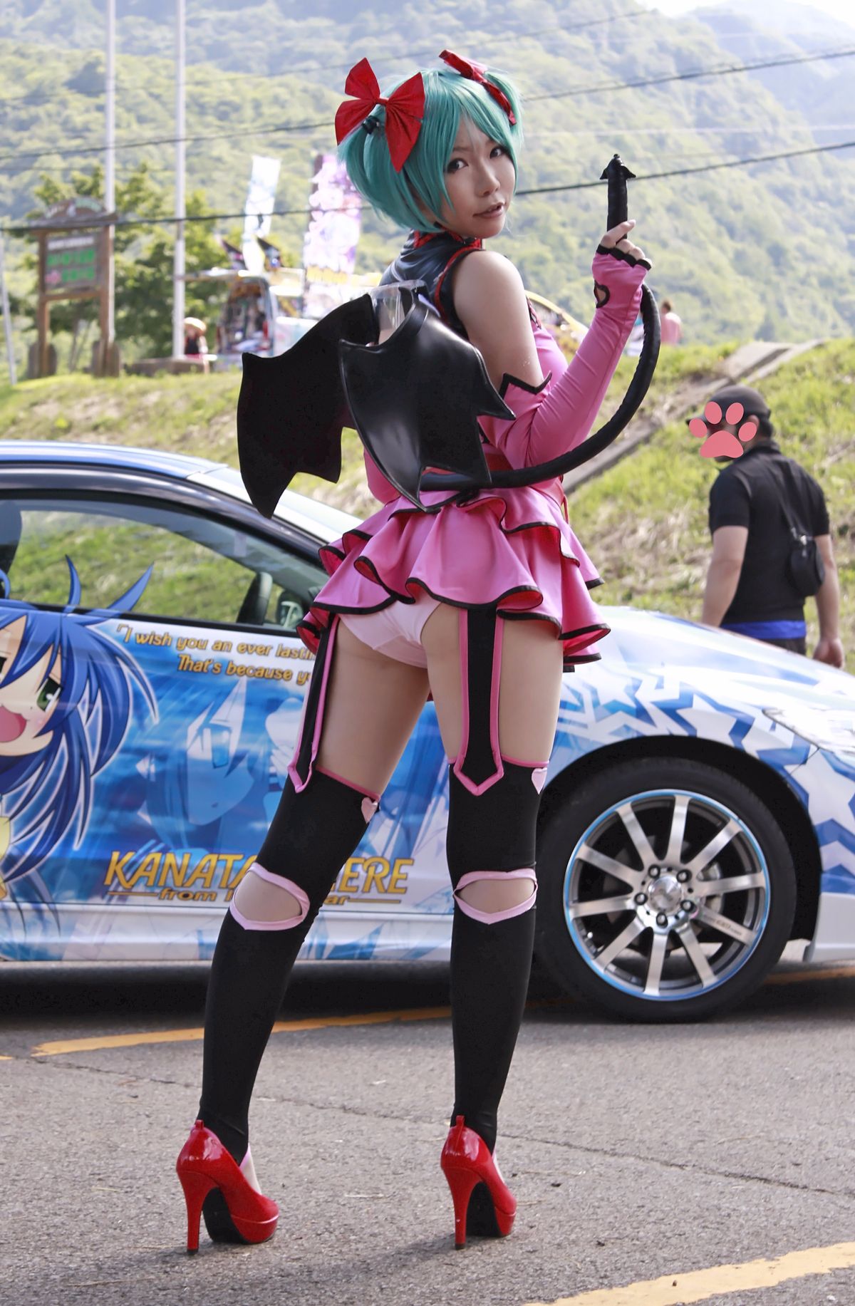 Vocaloid - Hatsune Miku Devil Cosplay của Higurashi Rin