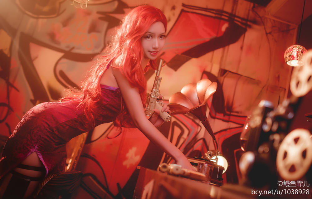 "Liên minh huyền thoại" Bounty Hunter Nữ Agent C O S P L A Y