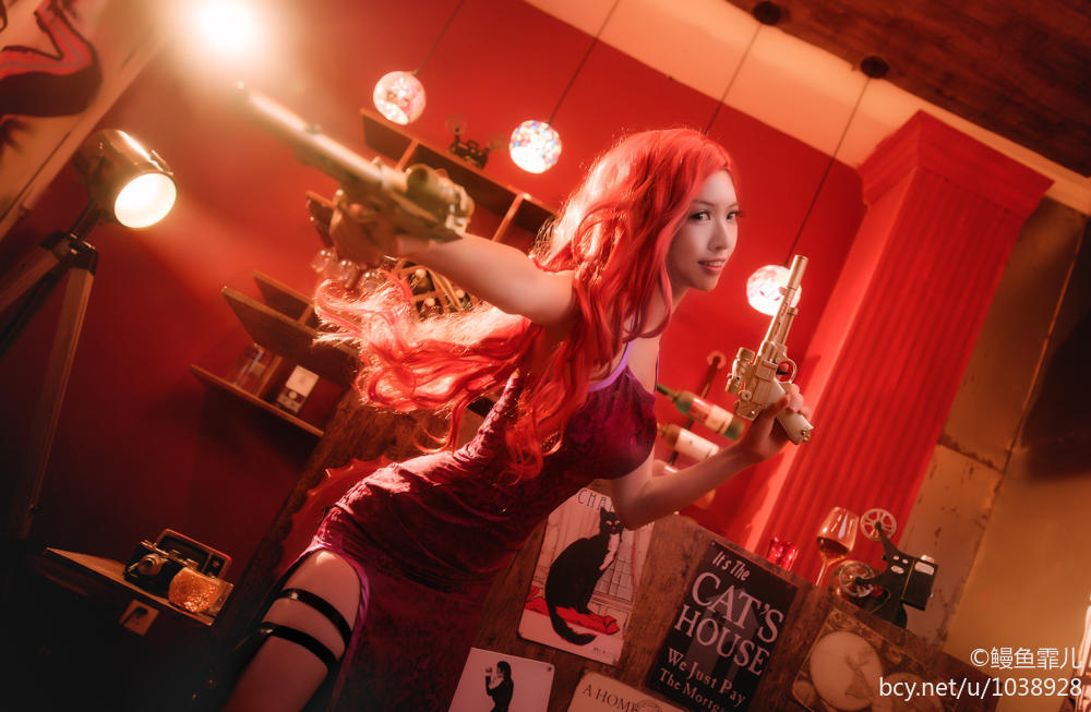 "Liên minh huyền thoại" Bounty Hunter Nữ Agent C O S P L A Y