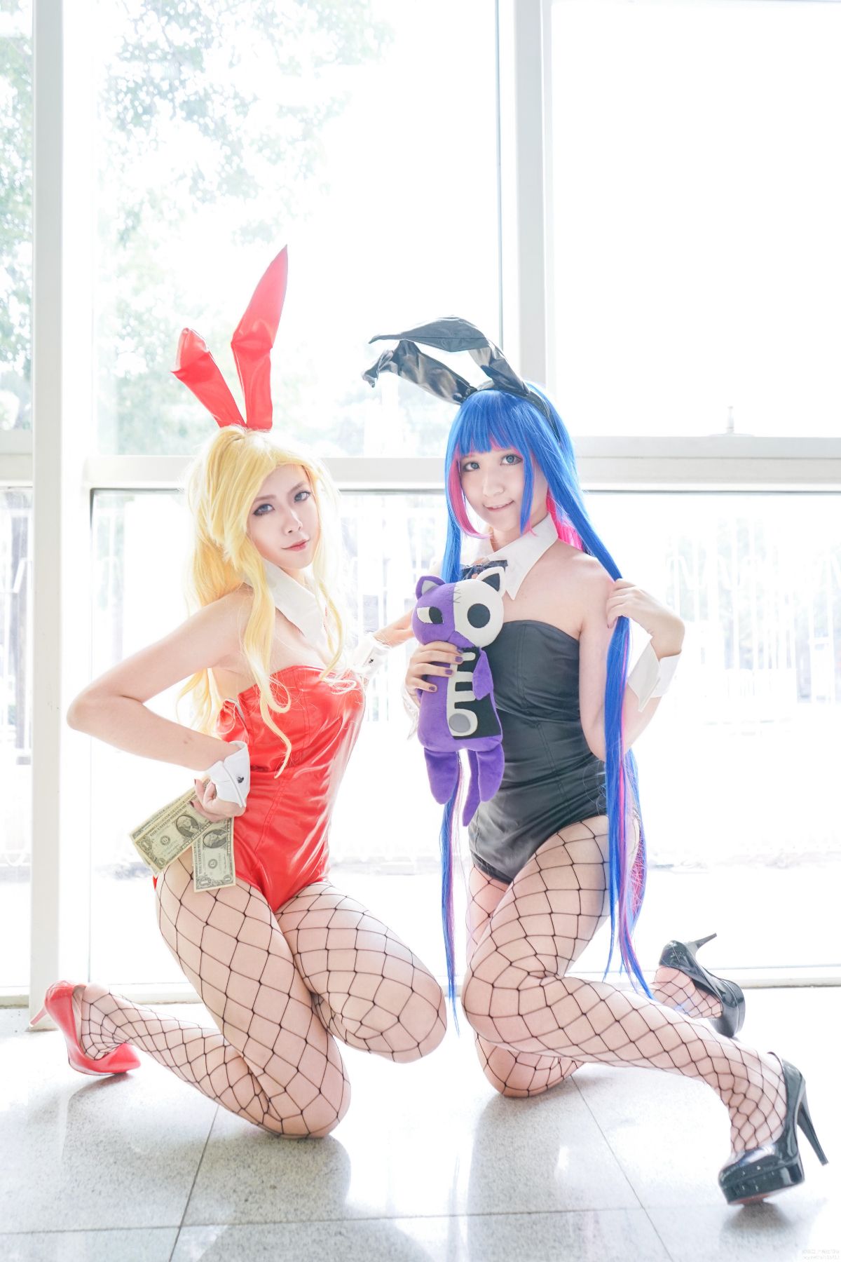 "Băng đảng đình chỉ" thiên thần chó cái ~ cô gái thỏ ~ c o s p l a y