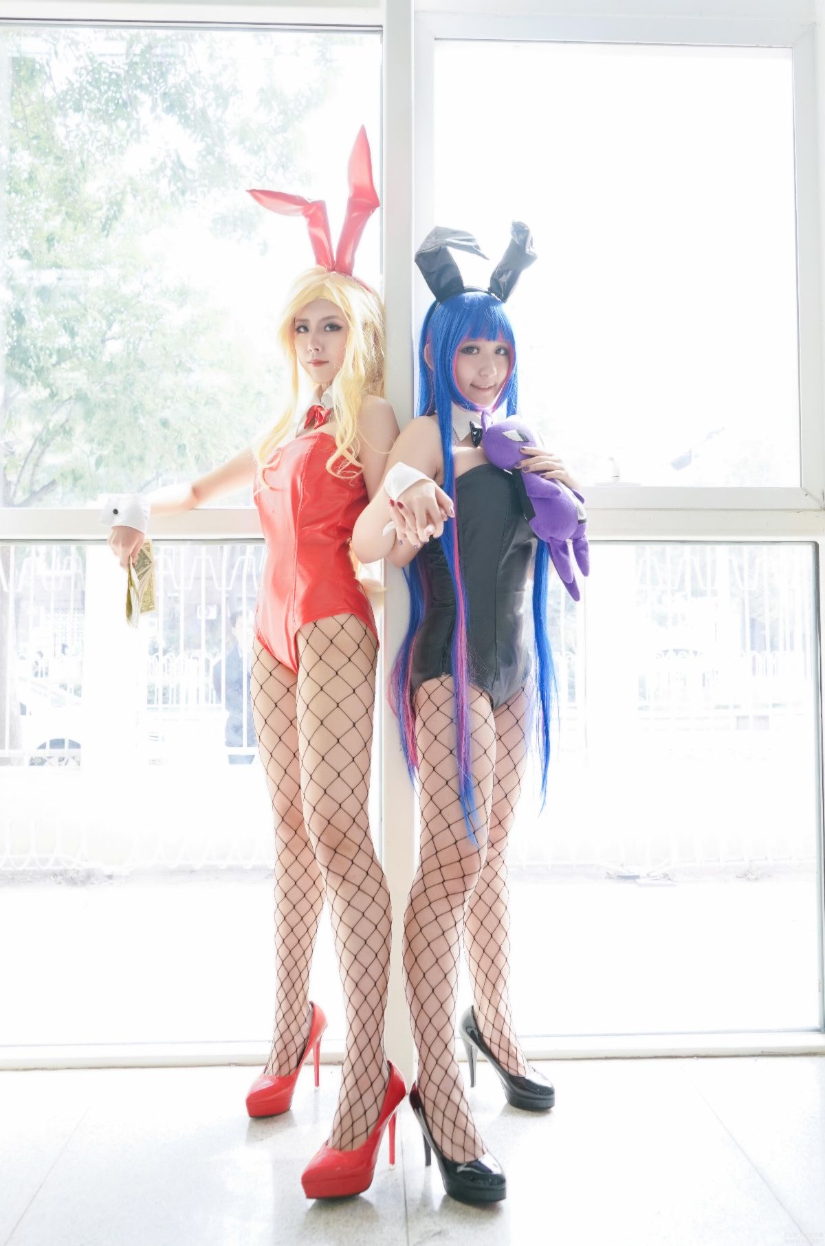 "Băng đảng đình chỉ" thiên thần chó cái ~ cô gái thỏ ~ c o s p l a y