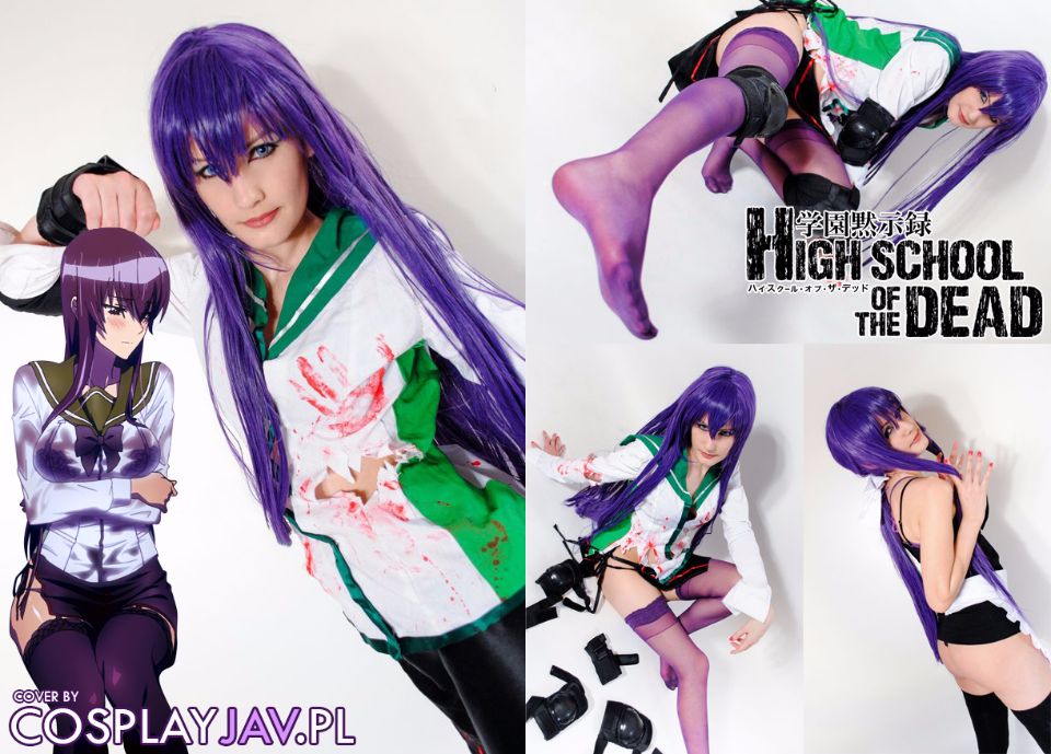 Highschool OD The Dead - Saeko Busujima Cosplay