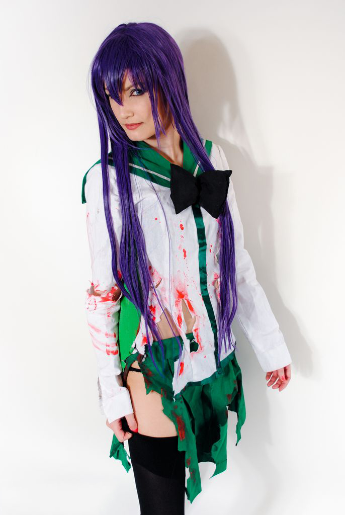 Highschool OD The Dead - Saeko Busujima Cosplay