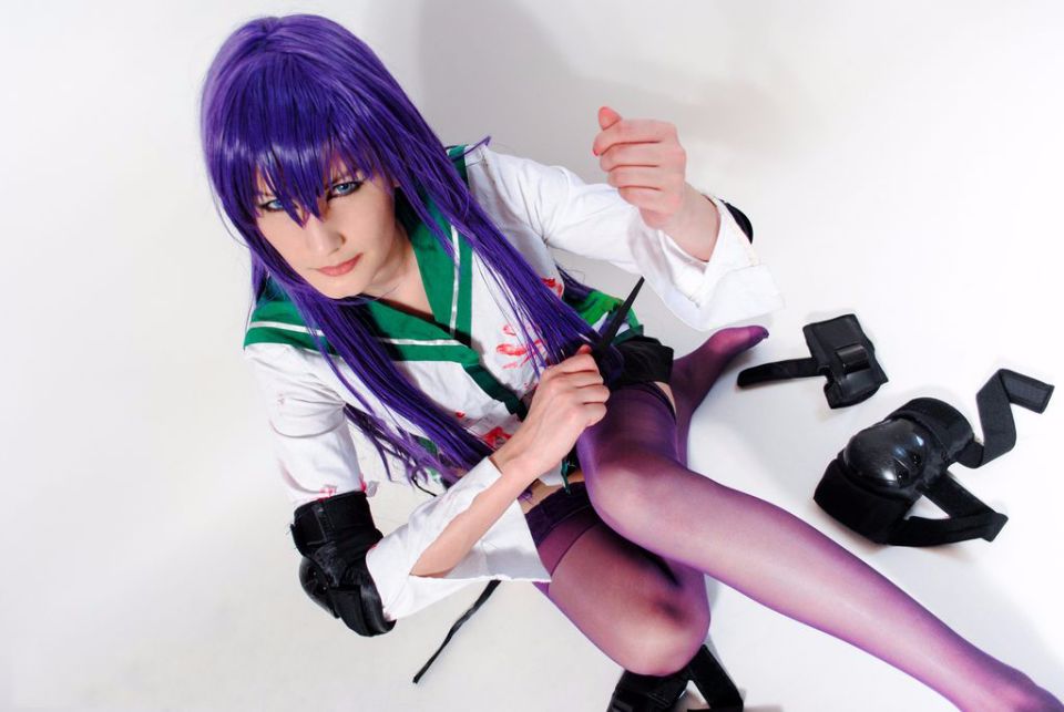 Highschool OD The Dead - Saeko Busujima Cosplay