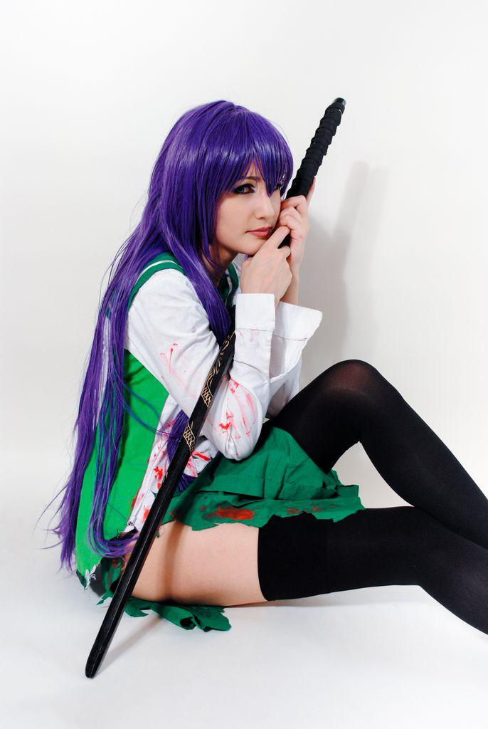 Highschool OD The Dead - Saeko Busujima Cosplay