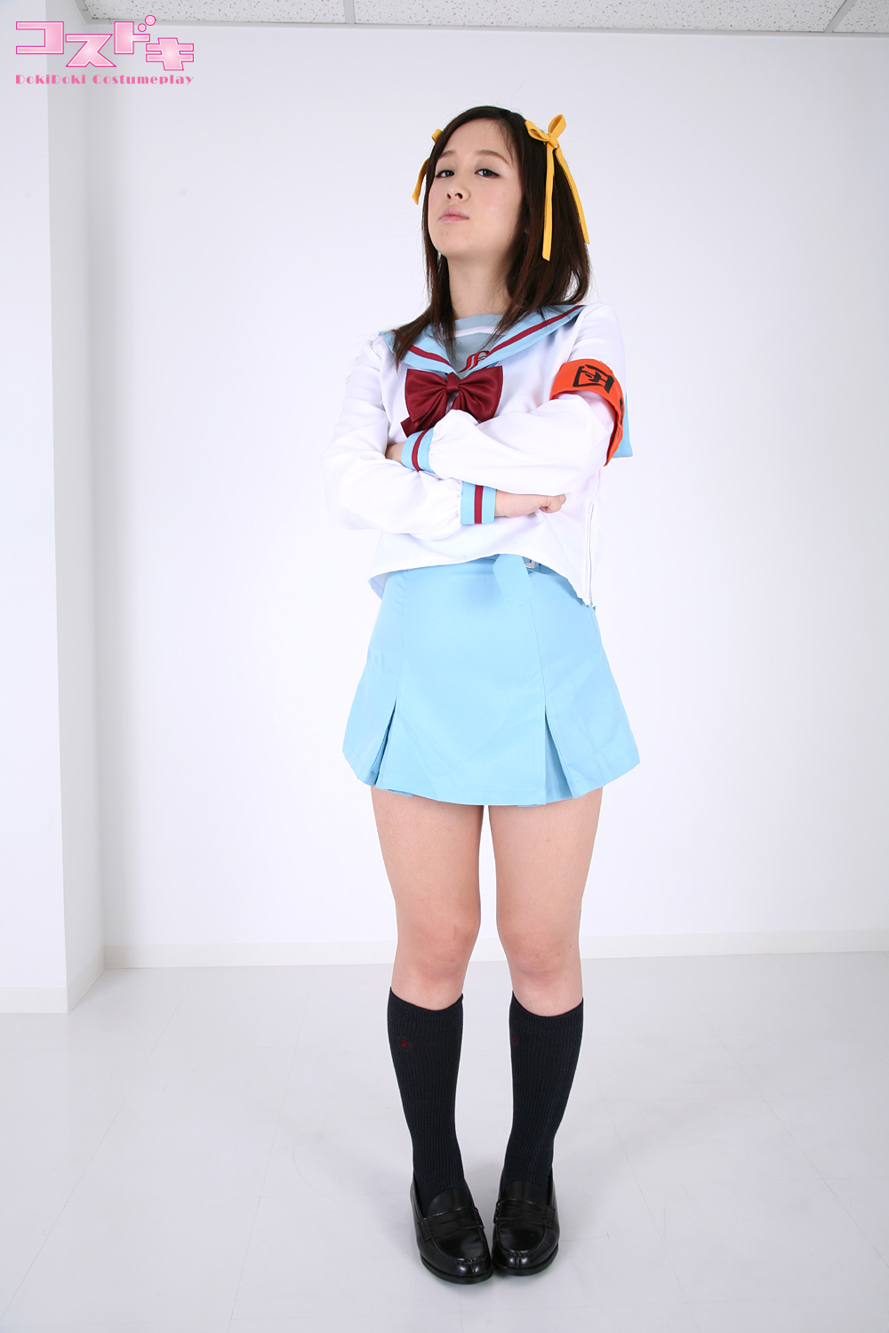 [Cosdoki] Sự u sầu của cosplay Haruhi Suzumiya của Riana Abe