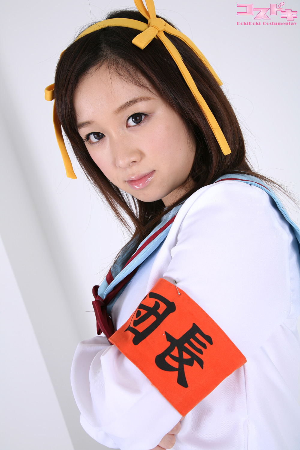 [Cosdoki] Sự u sầu của cosplay Haruhi Suzumiya của Riana Abe
