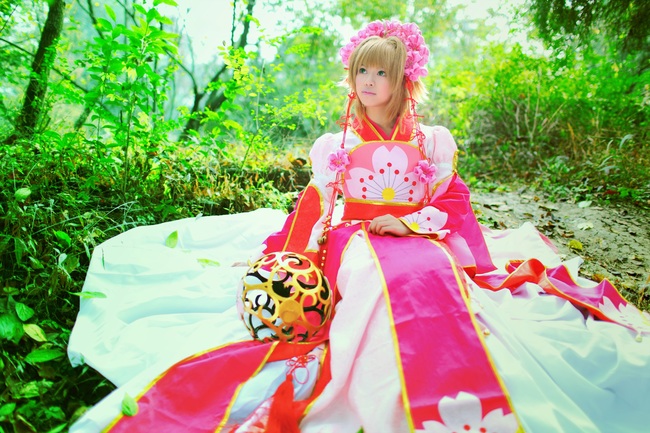"Cánh · Chronics" Công chúa Sakura c o s p l a y