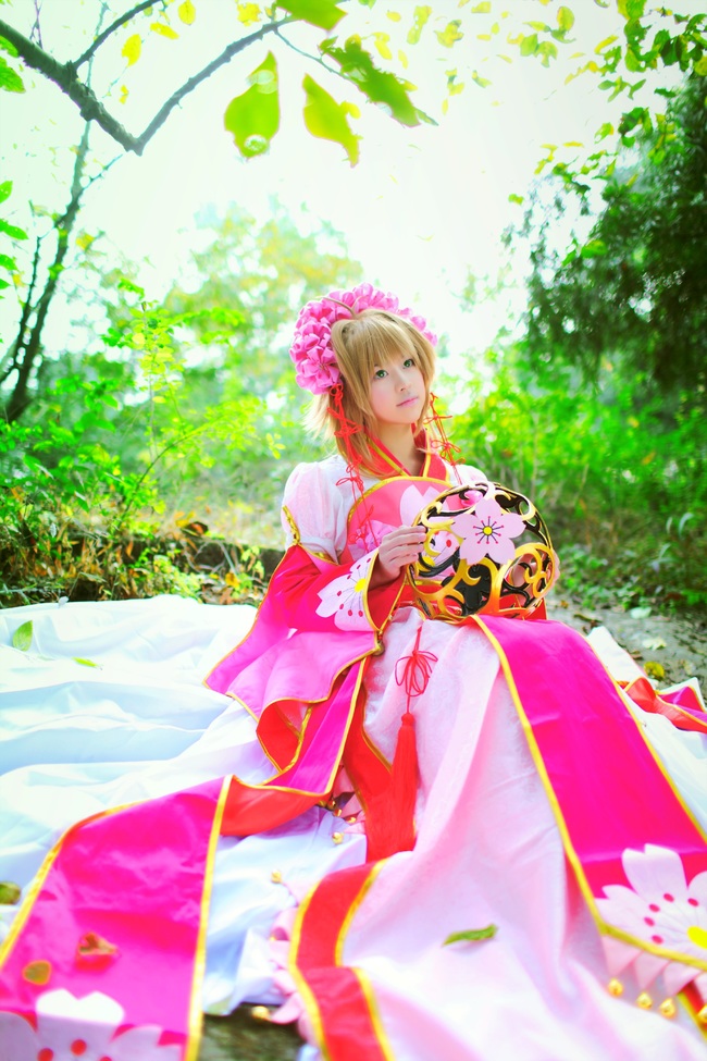 "Cánh · Chronics" Công chúa Sakura c o s p l a y