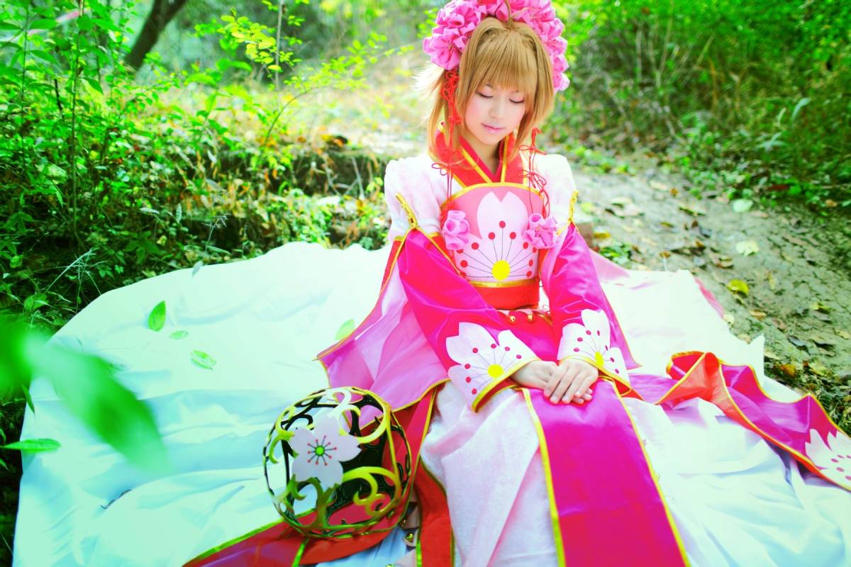 "Cánh · Chronics" Công chúa Sakura c o s p l a y