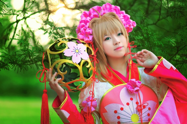 "Cánh · Chronics" Công chúa Sakura c o s p l a y