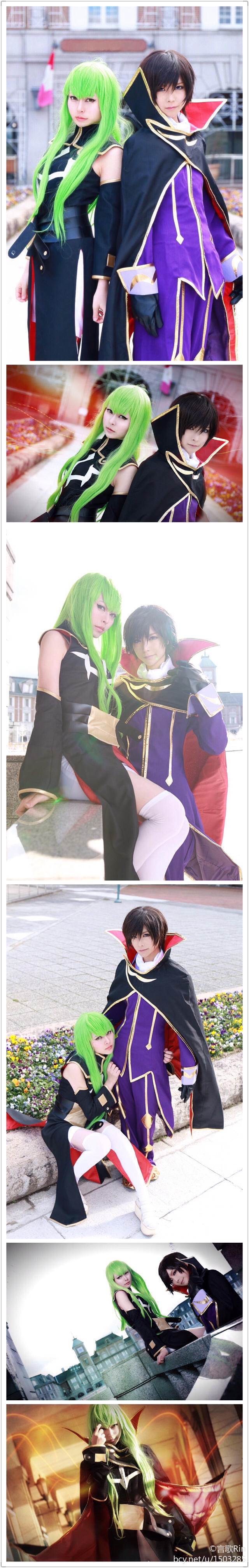 "The Rebellious Lelouch" Yufei Suzaku CC Lelouch C O S P L A Y